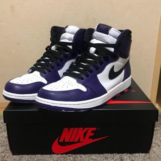 ナイキ(NIKE)のNIKE AIR JORDAN 1 RETRO HIGH OG PURPLE(スニーカー)