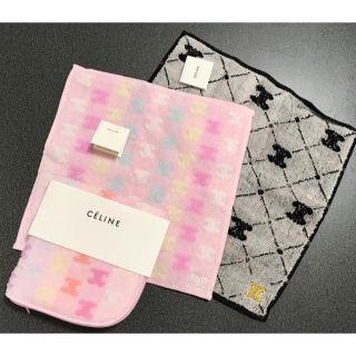 セリーヌ(celine)のセリーヌ　タオル　ポーチ　ハンカチ(日用品/生活雑貨)