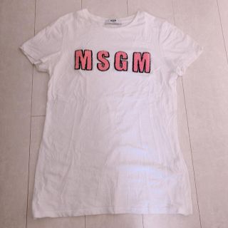 エムエスジイエム(MSGM)のMSGMモコモコTシャツ(Tシャツ(半袖/袖なし))