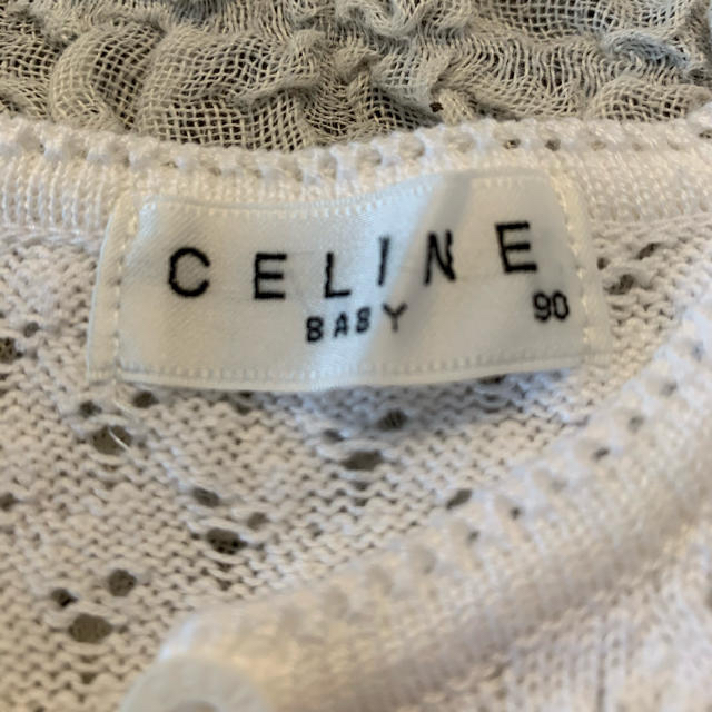 celine(セリーヌ)のセリーヌ　ボレロ　カーディガン　90 キッズ/ベビー/マタニティのキッズ服女の子用(90cm~)(カーディガン)の商品写真