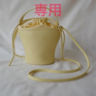 ドゥロワー(Drawer)の専用！アヤコバッグayakobag pottery yellow(ハンドバッグ)