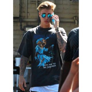METALLICA メタリカ バンドTシャツ 00's ジャスティンビーバー着用の