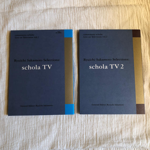 【専用】schola TV(Blu-ray) コモンズスコラ　坂本龍一