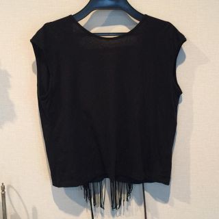 ザラ(ZARA)のザラ フリンジトップス(タンクトップ)