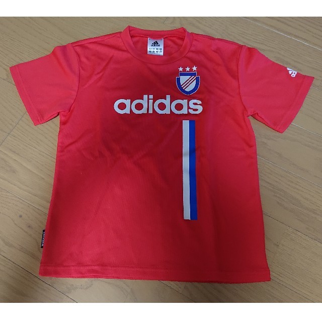 adidas(アディダス)のアディダス ガールズTシャツ キッズ/ベビー/マタニティのキッズ服女の子用(90cm~)(Tシャツ/カットソー)の商品写真