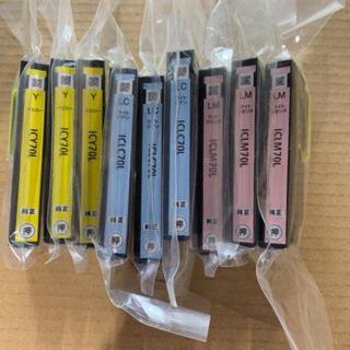 エプソン(EPSON)のEPSON純正インク未使用 IC70L 3色9個(オフィス用品一般)