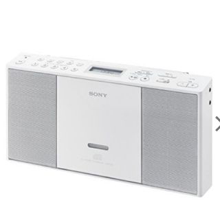 ソニー(SONY)の新品 ソニー CDラジオ ZS-E30 : FM/AM/ワイドFM対応 ホ(ポータブルプレーヤー)