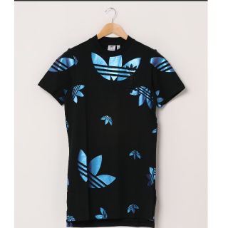 アディダス(adidas)のadidas Tシャツワンピ(ミニワンピース)