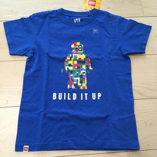 ユニクロ(UNIQLO)のレゴ® UT（グラフィックTシャツ・半袖）青　120cm(Tシャツ/カットソー)