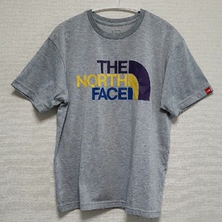 ザノースフェイス(THE NORTH FACE)のノースフェイス Tシャツ グレー ロゴ Mサイズ(Tシャツ/カットソー(半袖/袖なし))