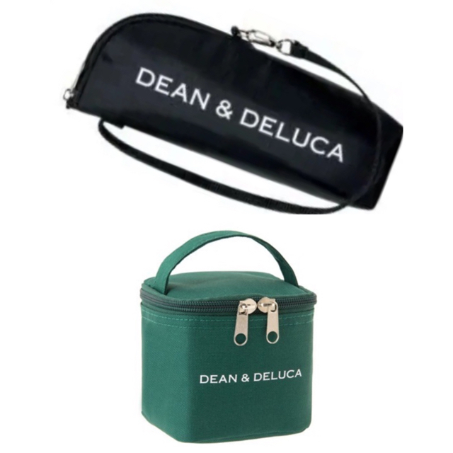 DEAN & DELUCA(ディーンアンドデルーカ)のディーン&デルーカ 保冷ボトルケースと、保冷バッグS 2点セット 付録 インテリア/住まい/日用品のキッチン/食器(弁当用品)の商品写真