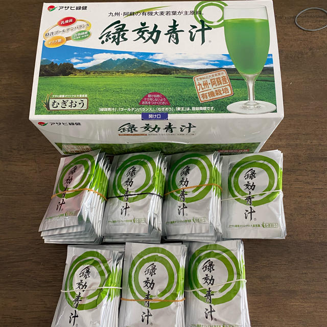 食品/飲料/酒アサヒ緑健　緑効青汁160袋