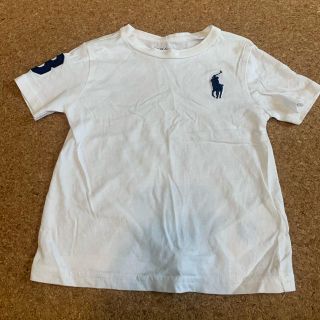 ポロラルフローレン(POLO RALPH LAUREN)の美品！ラルフローレン ビッグポニーTシャツ　18M 85センチ(Ｔシャツ)