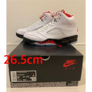 ナイキ(NIKE)のAIR JORDAN 5 RETRO OG Fire Red(スニーカー)