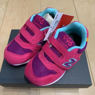 ニューバランス(New Balance)のニューバランス　ベビー　13.5  IZ996 TMG ピンク　パープル(スニーカー)