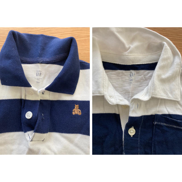 GAP(ギャップ)のGAP babyGAP GAPkids 90 100~110 ポロシャツ キッズ/ベビー/マタニティのキッズ服男の子用(90cm~)(Tシャツ/カットソー)の商品写真