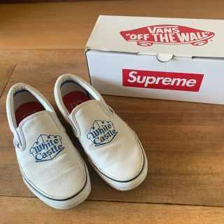 シュプリーム(Supreme)のsupreme vans スリッポン　26cm(スリッポン/モカシン)