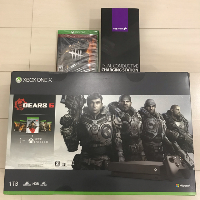 X Box one X 1TB 本体　GEARS5同封　お得セット