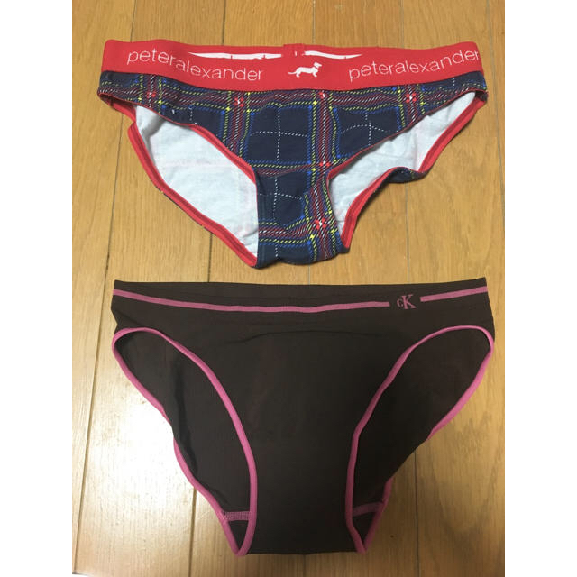 ck Calvin Klein(シーケーカルバンクライン)のCKカルバンクライン ピーターアレキサンダー ショーツ 2枚 Sサイズ  新品 レディースの下着/アンダーウェア(ショーツ)の商品写真