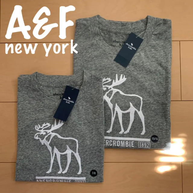 【新品】A&F abercrombie&fitch アバクロ 親子 2枚