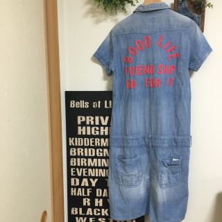 デニムダンガリー(DENIM DUNGAREE)の❀160デニム&ダンガリーシャツワンピ❀(ロングワンピース/マキシワンピース)