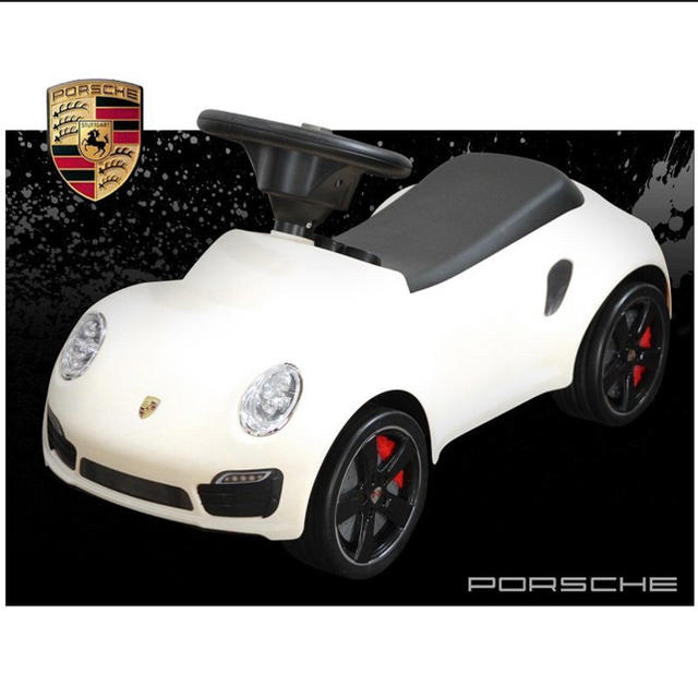 Porsche(ポルシェ)の足けり乗用玩具 ポルシェ 911 ターボS Porsche 正規ライセンス押し車 キッズ/ベビー/マタニティのおもちゃ(電車のおもちゃ/車)の商品写真