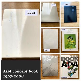 アクアデザインアマノ(Aqua Design Amano)のADAコンセプトブック(カタログ)1997ー2008(7冊セット)(アート/エンタメ/ホビー)