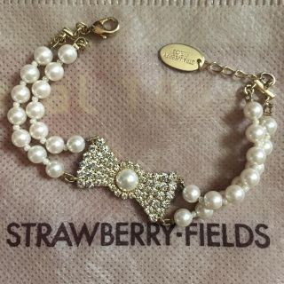 ストロベリーフィールズ(STRAWBERRY-FIELDS)のストロベリーフィールズ〔STRAWBERRY FIELDS〕ブレスレット(ブレスレット/バングル)