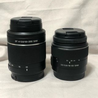 ソニー(SONY)のSONY 18-55 55-200 セット販売(レンズ(ズーム))