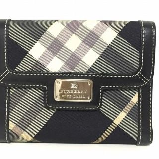 バーバリーブルーレーベル(BURBERRY BLUE LABEL)のバーバリーブルーレーベル 2つ折り財布(財布)