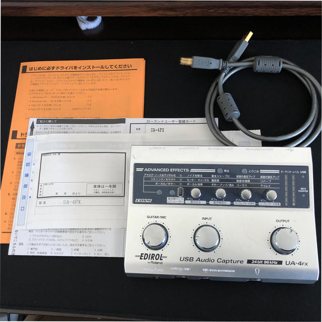 Roland(ローランド)の【最終値下】UA-4FX オーディオミキサー 楽器のDTM/DAW(オーディオインターフェイス)の商品写真