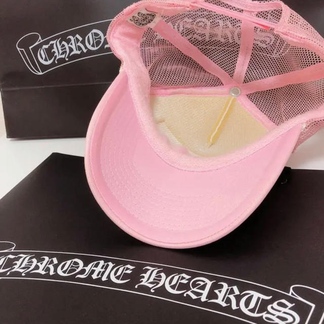 Chrome Hearts - 【クロムハーツ】ピンク キャップ 正規品の通販 by し