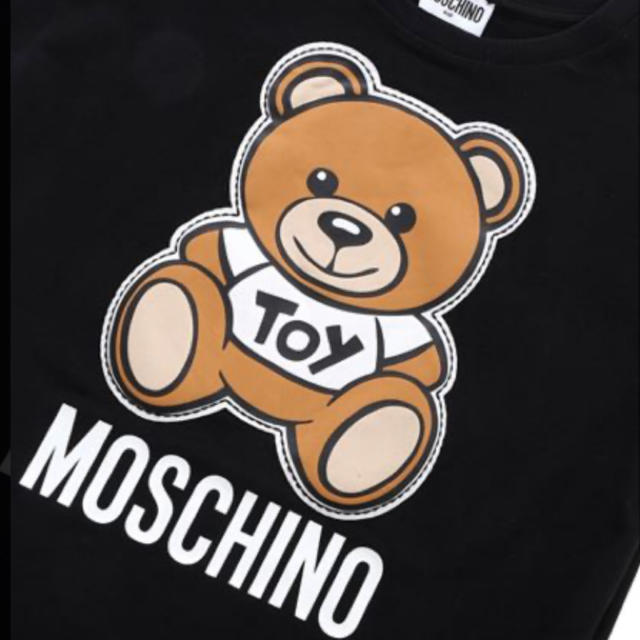 ブラック★最新作★MOSCHINO 半袖Tシャツ モスキーノ テディベア 完売 入手困難