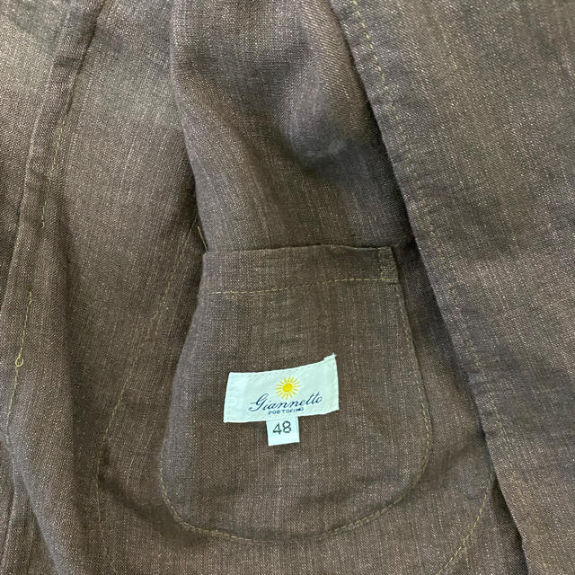 専用】ジャンネット リネンシャツジャケットの通販 by 何's shop｜ラクマ