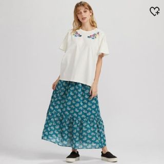 ユニクロ(UNIQLO)のANNA SUI ユニクロ コラボ スカート M アナスイ UNIQLO(ロングスカート)