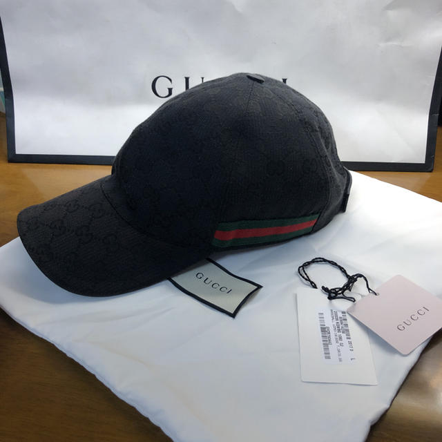 購入最安値 GUCCI グッチ オリジナルGGキャンバス ベースボール