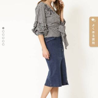 ジルスチュアート(JILLSTUART)の新品    JILLSTUART  ブルーニカシュクールシャツ(シャツ/ブラウス(長袖/七分))