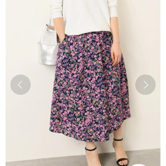 IENA(イエナ)のIENA フラワープリントスカート レディースのスカート(ロングスカート)の商品写真