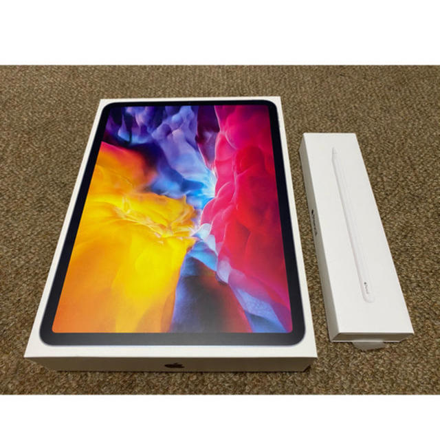 PC/タブレットiPad pro 11,256GB(2020)+Apple Pencil 美品