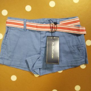 ラルフローレン(Ralph Lauren)の★新品☆RALPH LAUREN ベルト可愛い♪ショートパンツ 100 ★(パンツ/スパッツ)