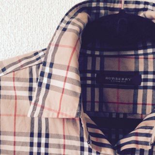 バーバリー(BURBERRY)の Burberryバーバリーチェックシャ(シャツ/ブラウス(長袖/七分))