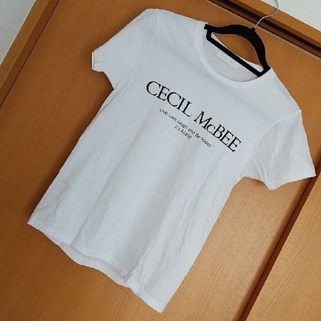 CECIL McBEE(セシルマクビー)のｾｼﾙ ﾓﾉﾄｰﾝ Tｼｬﾂｾｯﾄ レディースのトップス(Tシャツ(半袖/袖なし))の商品写真