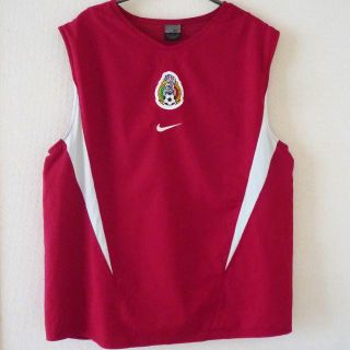 レア★FIFAワールドカップ メキシコ代表 ノースリーブシャツ サッカー 中古品(ウェア)