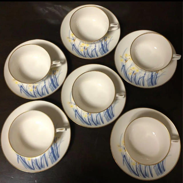 ノリタケ　Noritake カップ＆ソーサー　カップアンドソーサー　レトロ