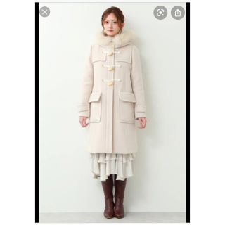 ジルバイジルスチュアート(JILL by JILLSTUART)の最終値下げ!!  美品  フロッシーモッサダッフルコート(ダッフルコート)