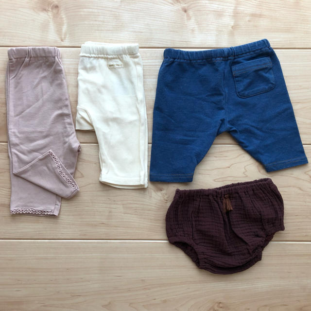 petit main(プティマイン)のサイズ70 レギンス、ブルマセット キッズ/ベビー/マタニティのベビー服(~85cm)(パンツ)の商品写真