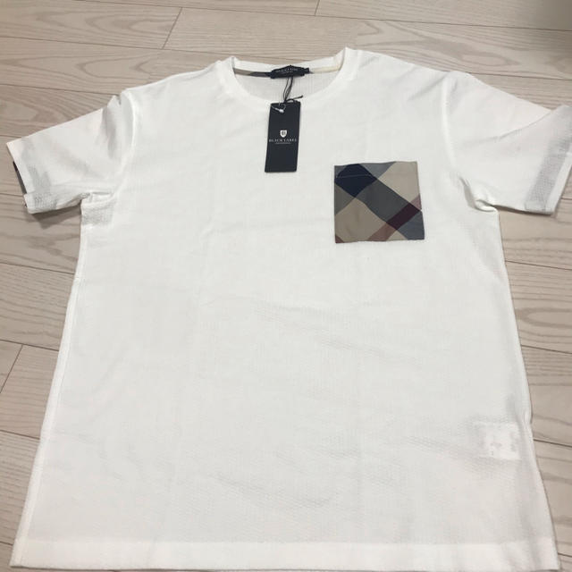 BURBERRY BLACK LABEL(バーバリーブラックレーベル)の新品　ブラック　レーベル　クレストブリッジ　Tシャツ メンズのトップス(Tシャツ/カットソー(半袖/袖なし))の商品写真