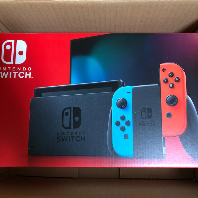 新品未開封　Nintendo Switch ネオンブルー／レッドエンタメホビー