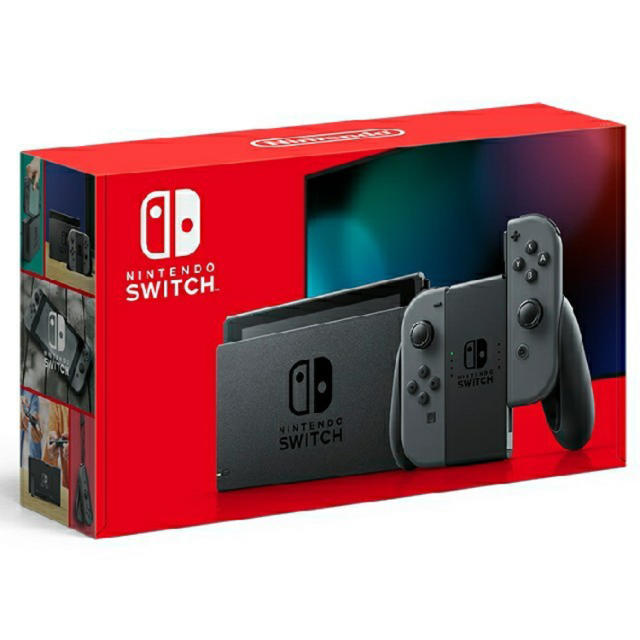 新品未開封　Nintendo Switch 本体 グレーゲームソフト/ゲーム機本体