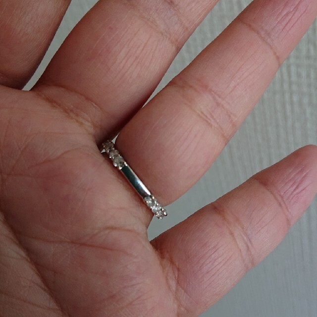 k18Wg ダイヤモンド 1ct  エタニティリング レディースのアクセサリー(リング(指輪))の商品写真